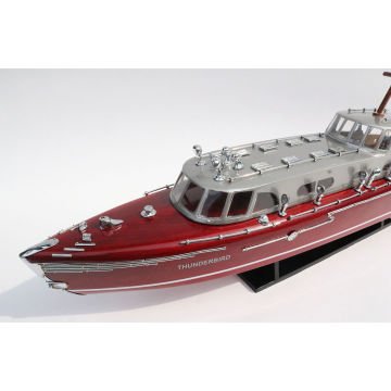 Hacker Craft Thunderbird Dekoratif Tekne Modeli (95 cm)