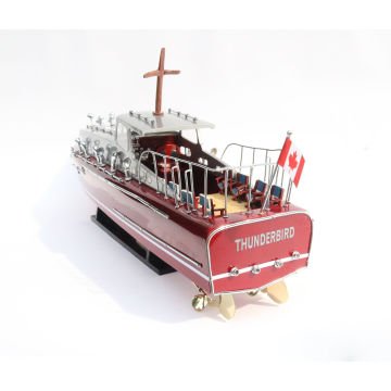 Hacker Craft Thunderbird Dekoratif Tekne Modeli (95 cm)