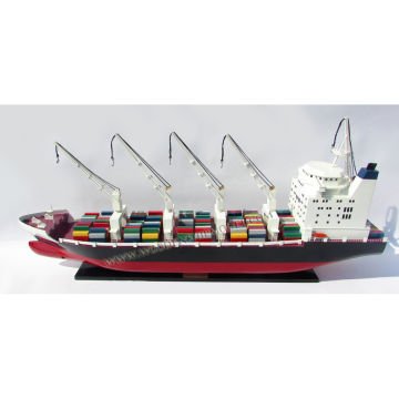 Dekoratif Konteyner Gemisi Modeli (100 cm)