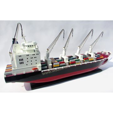 Dekoratif Konteyner Gemisi Modeli (100 cm)