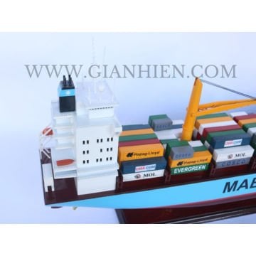 Maersk Alabama Dekoratif Konteyner Gemisi Modeli (92 cm)