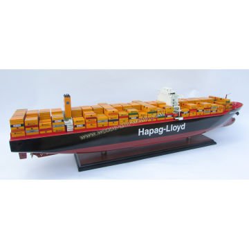 Hapag-Lloyd Dekoratif Konteyner Gemisi Modeli (93 cm)