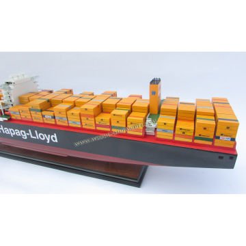 Hapag-Lloyd Dekoratif Konteyner Gemisi Modeli (93 cm)