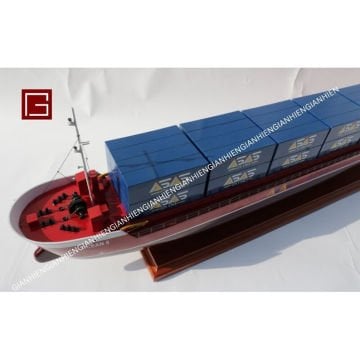 Ocean 5 Dekoratif Konteyner Gemisi Modeli (69 cm)