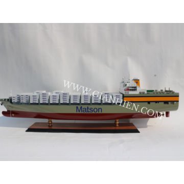 Matson Lurline Dekoratif Konteyner Gemisi Modeli (100 cm)