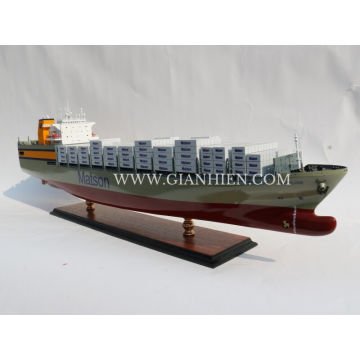 Matson Lurline Dekoratif Konteyner Gemisi Modeli (100 cm)
