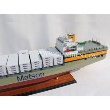 Matson Lurline Dekoratif Konteyner Gemisi Modeli (100 cm)