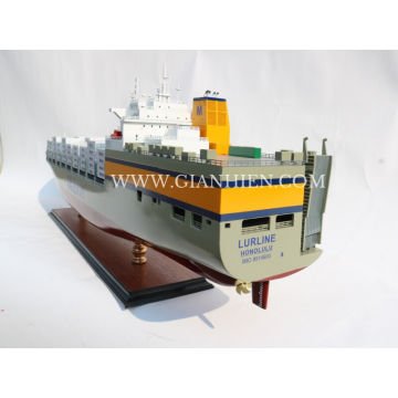Matson Lurline Dekoratif Konteyner Gemisi Modeli (100 cm)