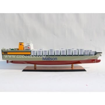 Matson Lurline Dekoratif Konteyner Gemisi Modeli (100 cm)
