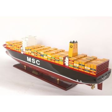 MSC Oliver Dekoratif Konteyner Gemisi Modeli (103 cm)