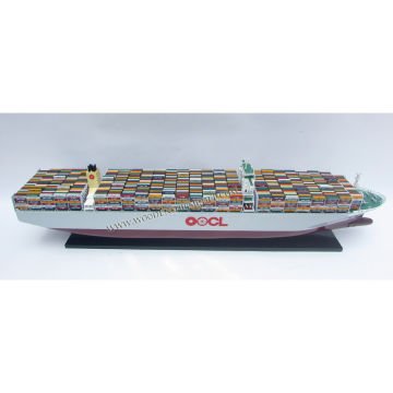OOCL Germany Dekoratif Konteyner Gemisi Modeli (100 cm)