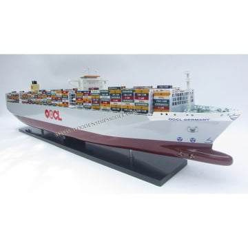 OOCL Germany Dekoratif Konteyner Gemisi Modeli (100 cm)