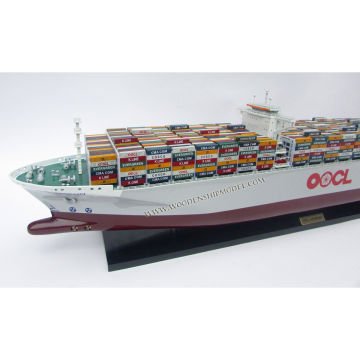 OOCL Germany Dekoratif Konteyner Gemisi Modeli (100 cm)
