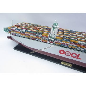 OOCL Germany Dekoratif Konteyner Gemisi Modeli (100 cm)