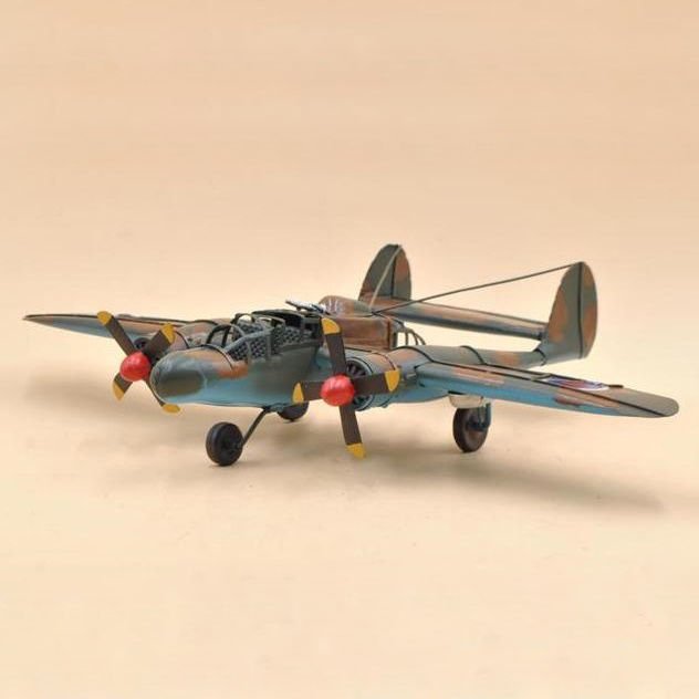 Pervaneli Metal Askeri Uçak Modeli - Jayland