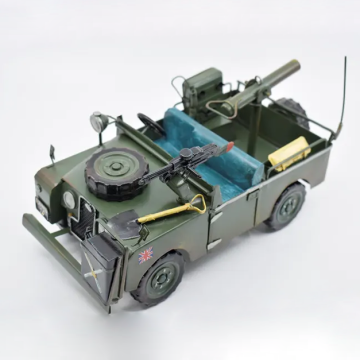 Nostaljik Metal Askeri Jip Modeli - Jayland