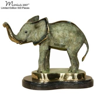 Bronz Fil Biblosu | 23 cm - Thaibronze