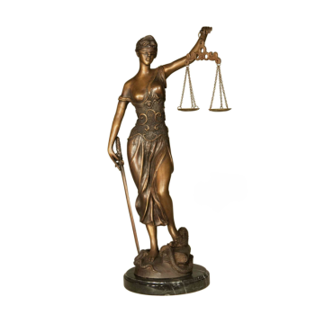 Bronz Themis Adalet Heykeli | 49 cm - Thaibronze