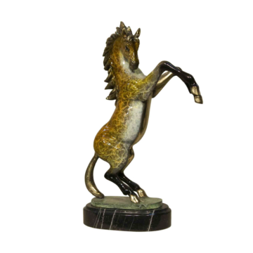 Bronz Şahlanan At Heykeli | Sağ 44 cm - Thaibronze