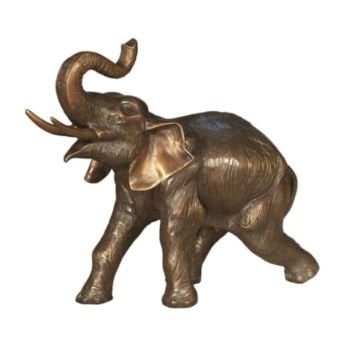 Bronz Fil Biblosu | Sol 25 cm - Thaibronze