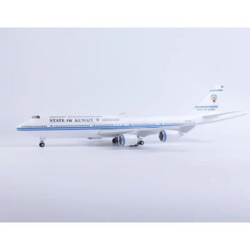 1/160 Boeing 747-8 ''State of Kuwait'' Hazır Model Uçak Maketi (47 cm)