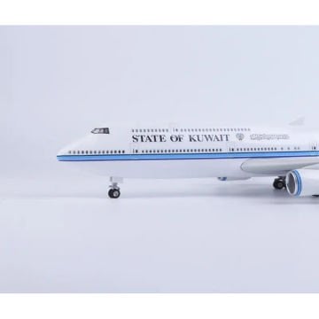 1/160 Boeing 747-8 ''State of Kuwait'' Hazır Model Uçak Maketi (47 cm)