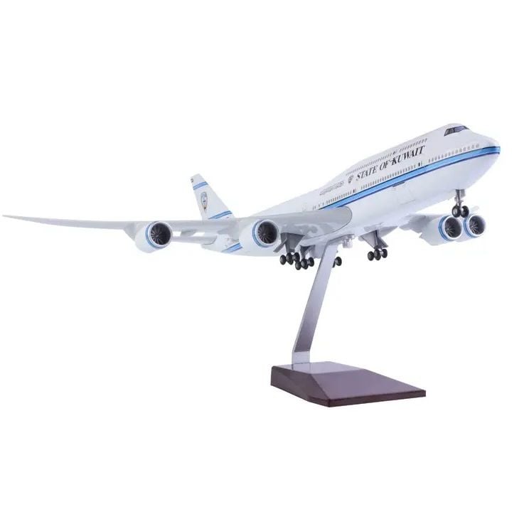 1/160 Boeing 747-8 ''State of Kuwait'' Hazır Model Uçak Maketi (47 cm)