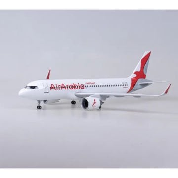 1/80 Airbus A320 ''Air Arabia'' Hazır Model Uçak Maketi (47 cm)