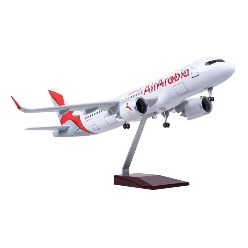 1/80 Airbus A320 ''Air Arabia'' Hazır Model Uçak Maketi (47 cm)