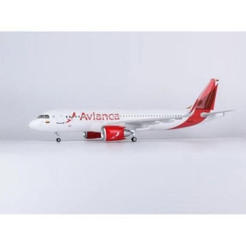 1/80 Airbus A320 Neo ''Avianca Airlines'' Hazır Model Uçak Maketi (47 cm)