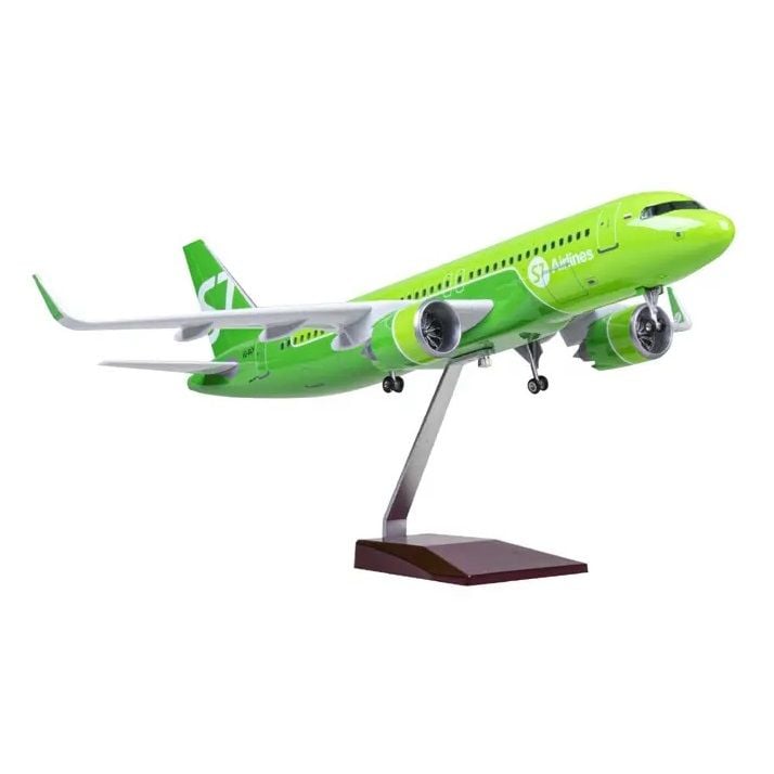 1/80 Airbus A320 Neo ''S7 Airlines'' Hazır Model Uçak Maketi (47 cm)