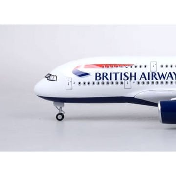 1/160 Airbus A380 ''British Airways'' Hazır Model Uçak Maketi (45 cm)