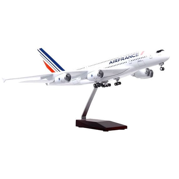 1/160 Airbus A380 ''Air France'' Hazır Model Uçak Maketi (45 cm)