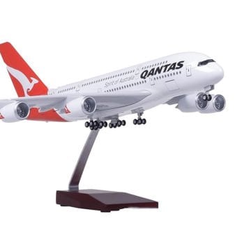 1/160 Airbus A380 ''Qantas Air'' Hazır Model Uçak Maketi (45 cm)