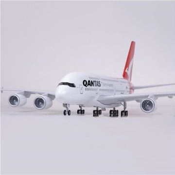 1/160 Airbus A380 ''Qantas Air'' Hazır Model Uçak Maketi (45 cm)