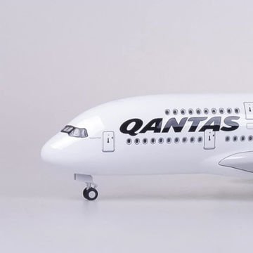 1/160 Airbus A380 ''Qantas Air'' Hazır Model Uçak Maketi (45 cm)