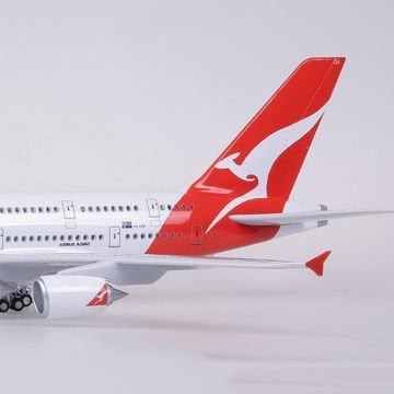 1/160 Airbus A380 ''Qantas Air'' Hazır Model Uçak Maketi (45 cm)