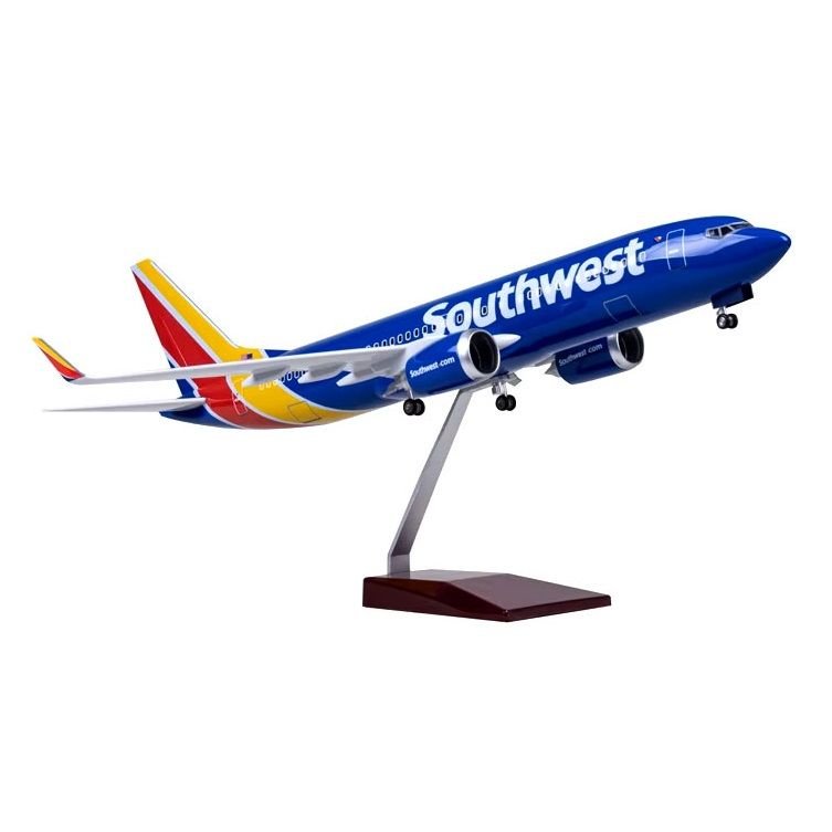 1/85 Boeing 737-800 ''Southwest'' Hazır Model Uçak Maketi (47 cm)