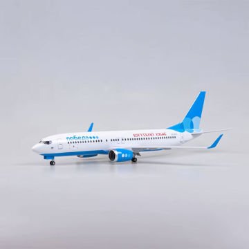 1/85 Boeing 737 ''Pobeda Airlines'' Hazır Model Uçak Maketi (47 cm)