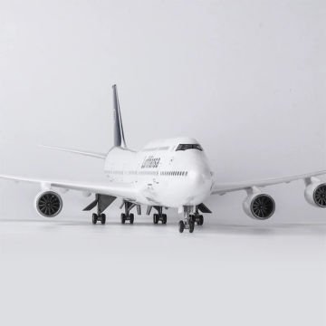 1/160 Boeing 747 ''Lufthansa'' Hazır Model Uçak Maketi (47 cm)