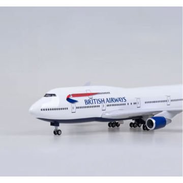 1/160 Boeing 747 ''British Airways'' Hazır Model Uçak Maketi (47 cm)