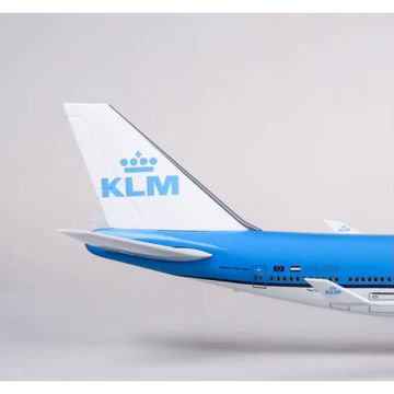 1/160 Boeing 747 ''KLM'' Hazır Model Uçak Maketi (47 cm)