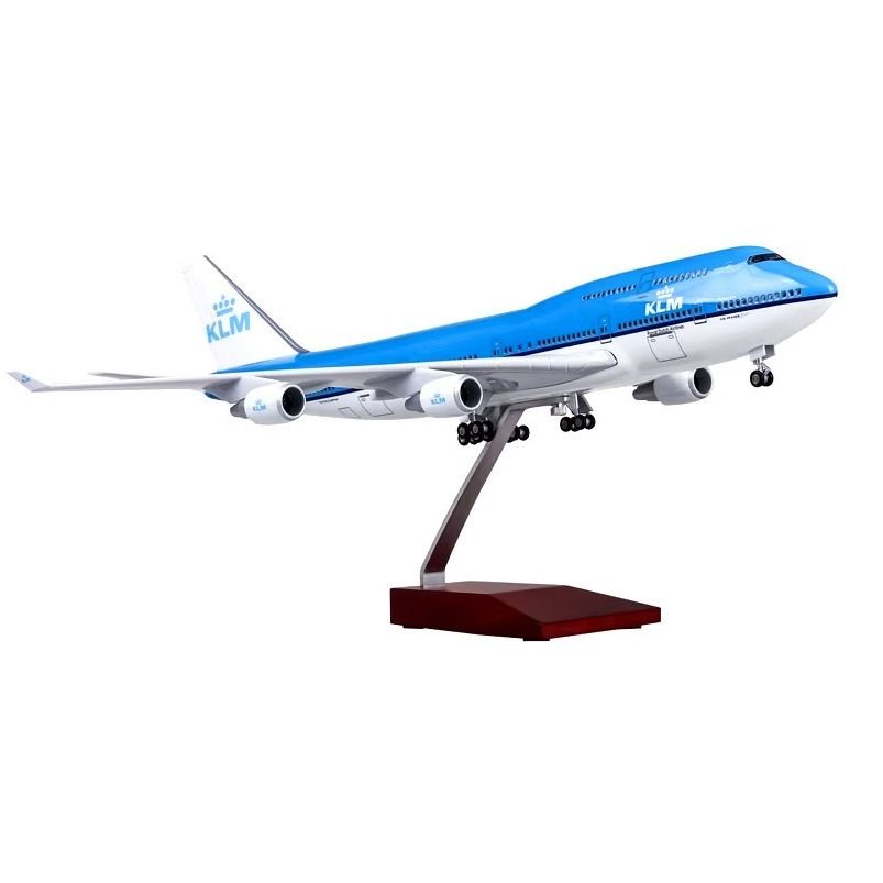 1/160 Boeing 747 ''KLM'' Hazır Model Uçak Maketi (47 cm)