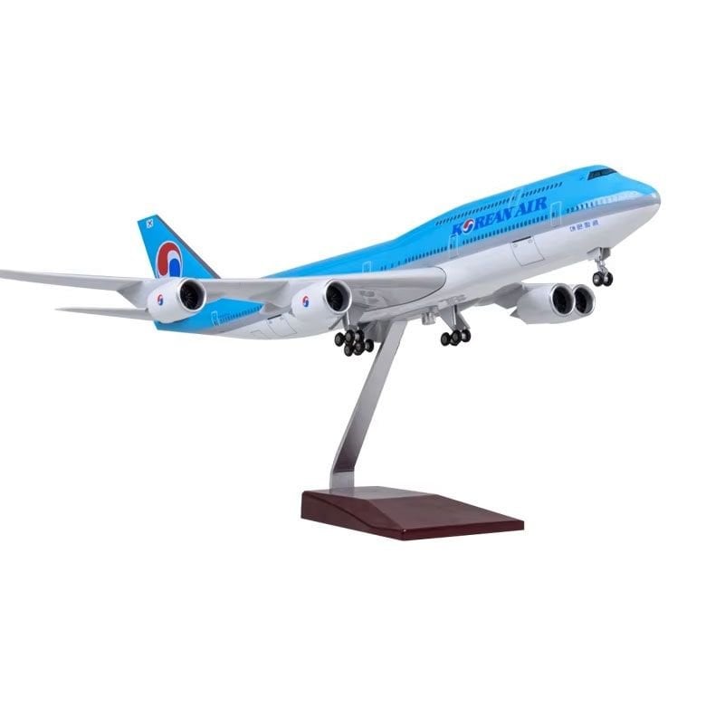 1/160 Boeing 747 ''Korean Air'' Hazır Model Uçak Maketi (47 cm)
