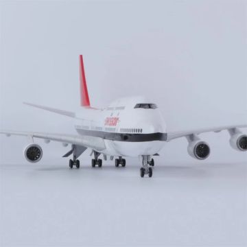 1/160 Boeing 747 ''Swissair'' Hazır Model Uçak Maketi (47 cm)