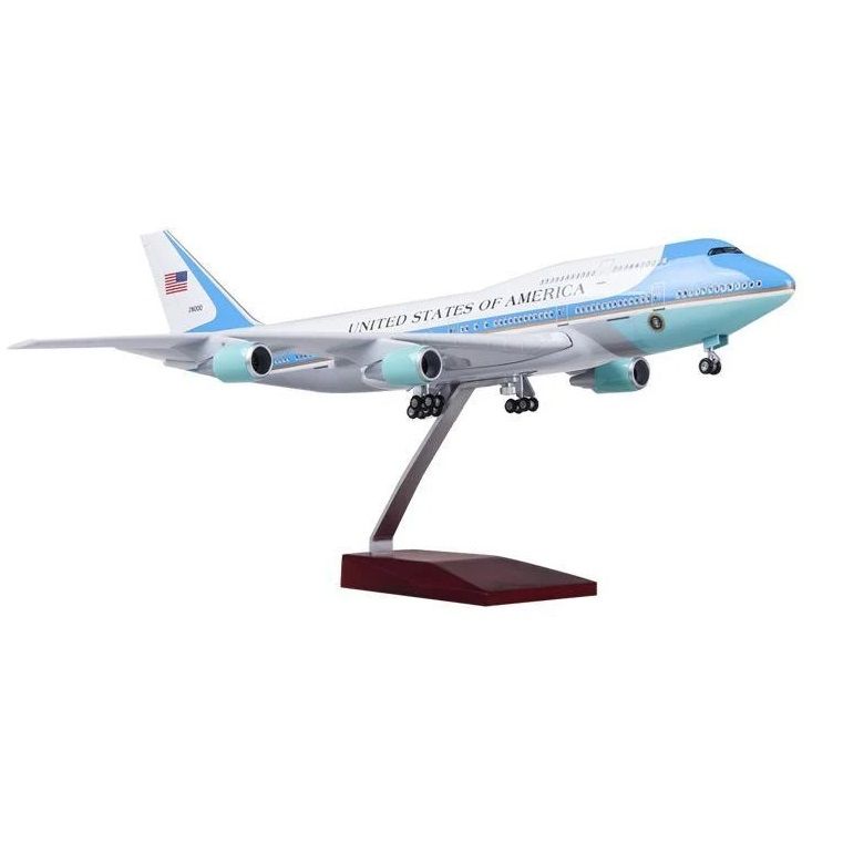 1/160 Boeing 747 ''U.S. Air Force One'' Hazır Model Uçak Maketi (47 cm)