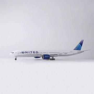 1/157 Boeing 777 ''United Airlines'' Hazır Model Uçak Maketi (47 cm)