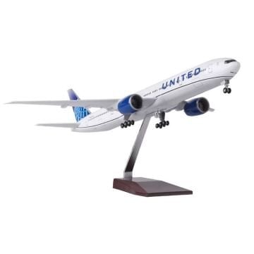 1/157 Boeing 777 ''United Airlines'' Hazır Model Uçak Maketi (47 cm)