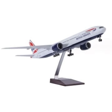 1/157 Boeing 777 ''British Airways'' Hazır Model Uçak Maketi (47 cm)