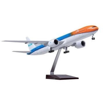1/157 Boeing 777 ''KLM'' Hazır Model Uçak Maketi (47 cm)